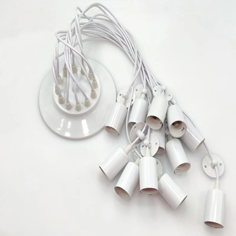 Chandelier E27 Multi-Head Cable 1.5-3.5M DIY Art Ceiling Lamp for Bar Restaurant Loft Cafe led chandelier ceiling chandelier art lighting fixtures