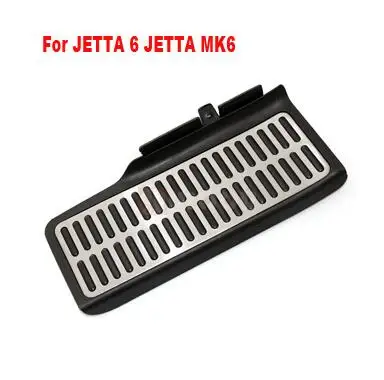 1 шт. педаль для ног VW Passat CC B6 B7L Golf 5 6/Jetta MK5 MK6/Scirocco EOS/Touareg/Tiguan/Skoda Octavia YETI SUPERB LHD - Название цвета: Серый
