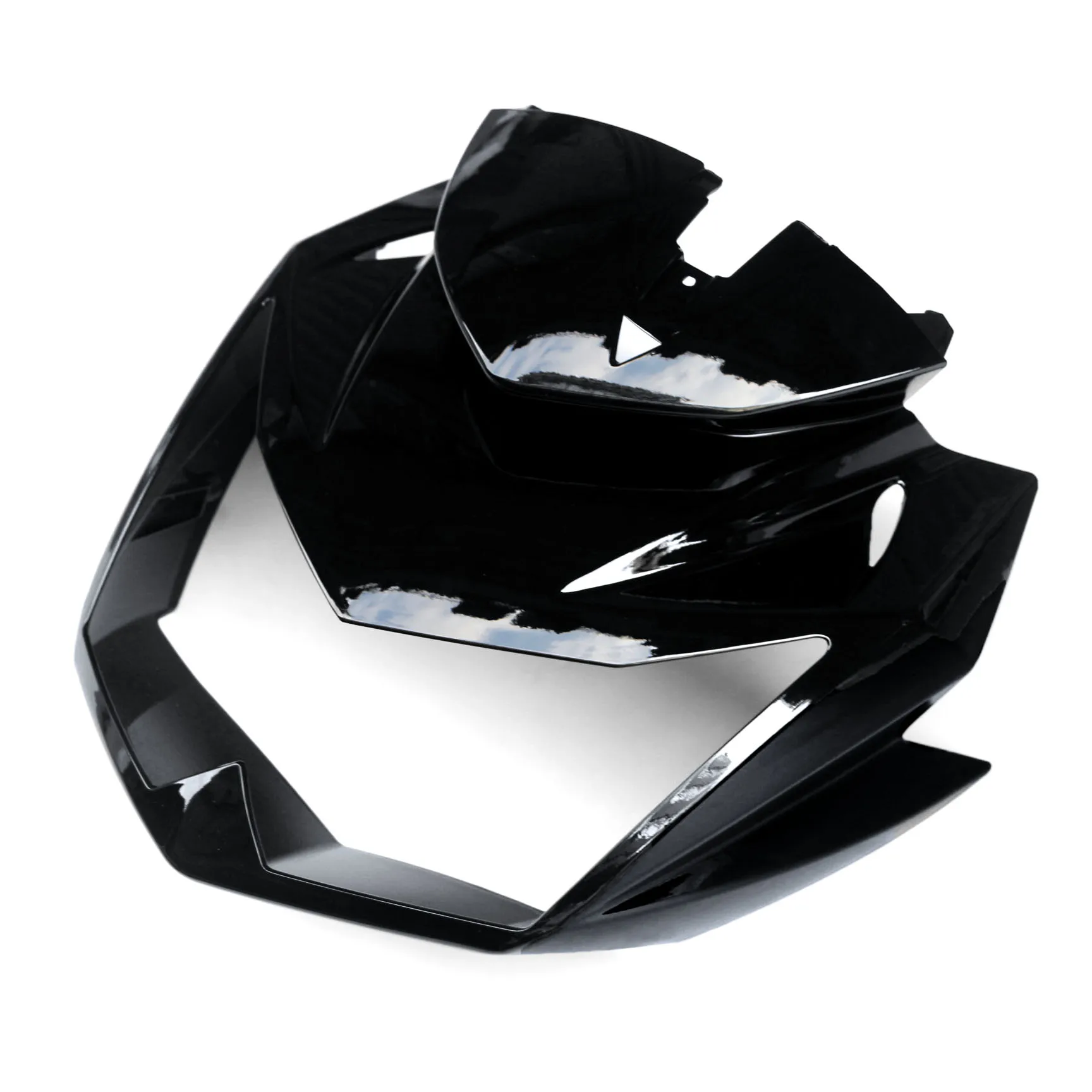 Fit For Kawasaki Z750 Z 750 2007-2012 Injection Motorcycle Front Head Upper Nose Fairing 2008 2009 2010 2011 Motorcycle Accessories Motorcycle Fairing