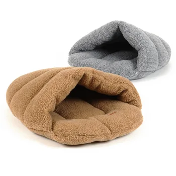

Cat's Nest Warm Lambskin Slippers Pet's Nest Cat Sleeping Bag Cat House Pet Supplies