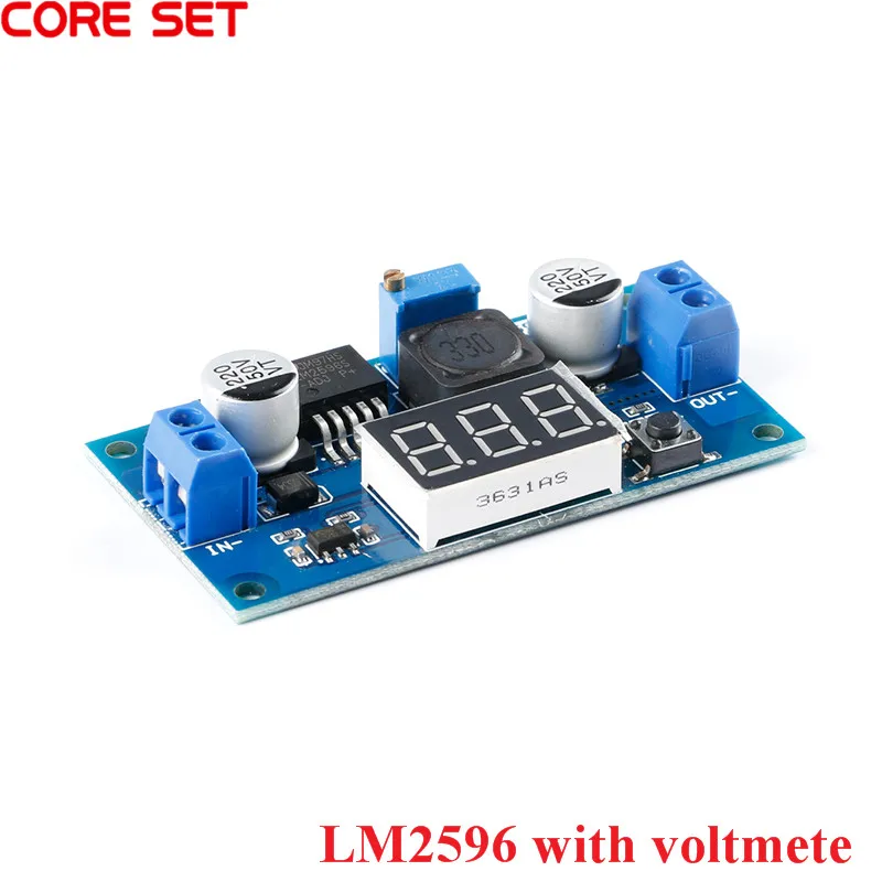 Lm2596 Step Down Module Dc-Dc Buck Converter Power Supply DC-DC Buck  Converter Step Down Module LM2596 Power Supply