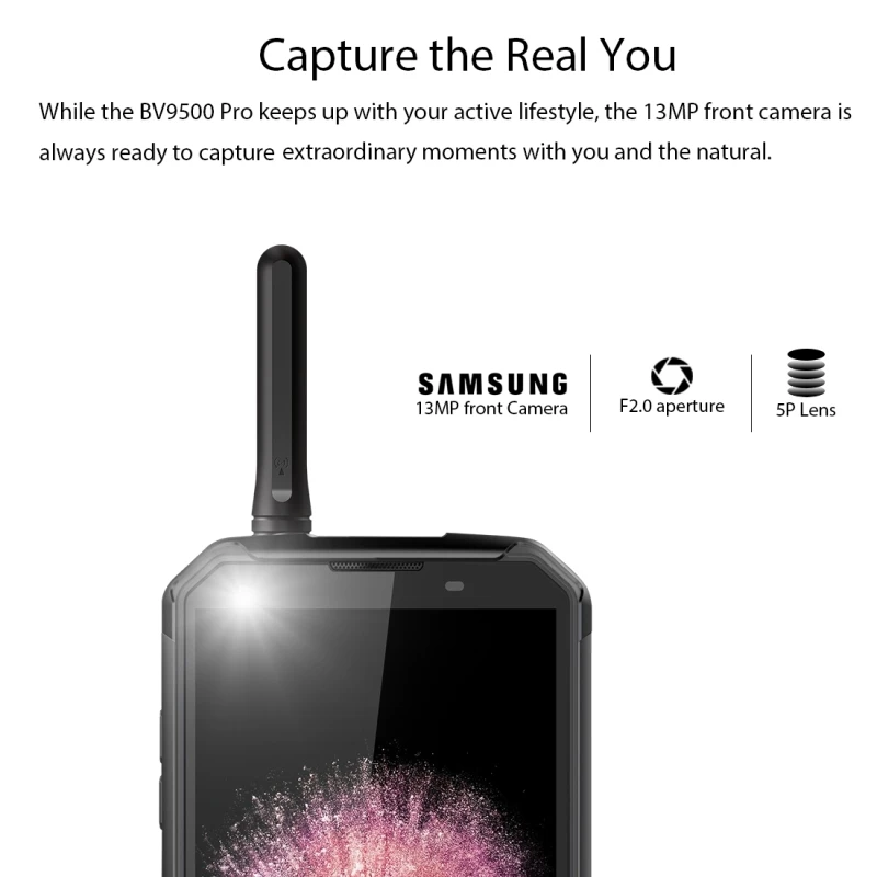 Blackview BV9500 Pro IP68 водонепроницаемый прочный смартфон 6 ГБ+ 128 Гб 5," Восьмиядерный рация 10000 мАч отпечаток пальца телефон nfc
