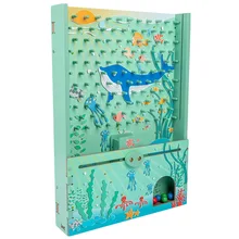 Jeu de société pour parents et enfants, Intelligence des enfants, éducation précoce, Interaction, yeux, main, balle, jouets en bois, jeu de fête