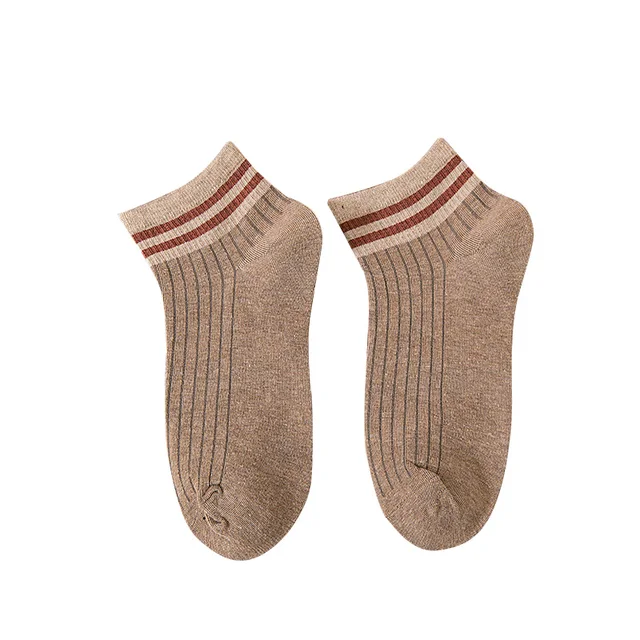 Funny Cute Cotton Loose Striped Crew Socks Women Fashion Colorful Harajuku Designer Retro Long Socks New Year Christmas Gifts 5