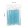 100Pcs Reusable Crystal Stick Double End Nail Art Cuticle Pusher Cuticle Remover Tool Pedicure Care Nails Manicures Dotting Tool 3