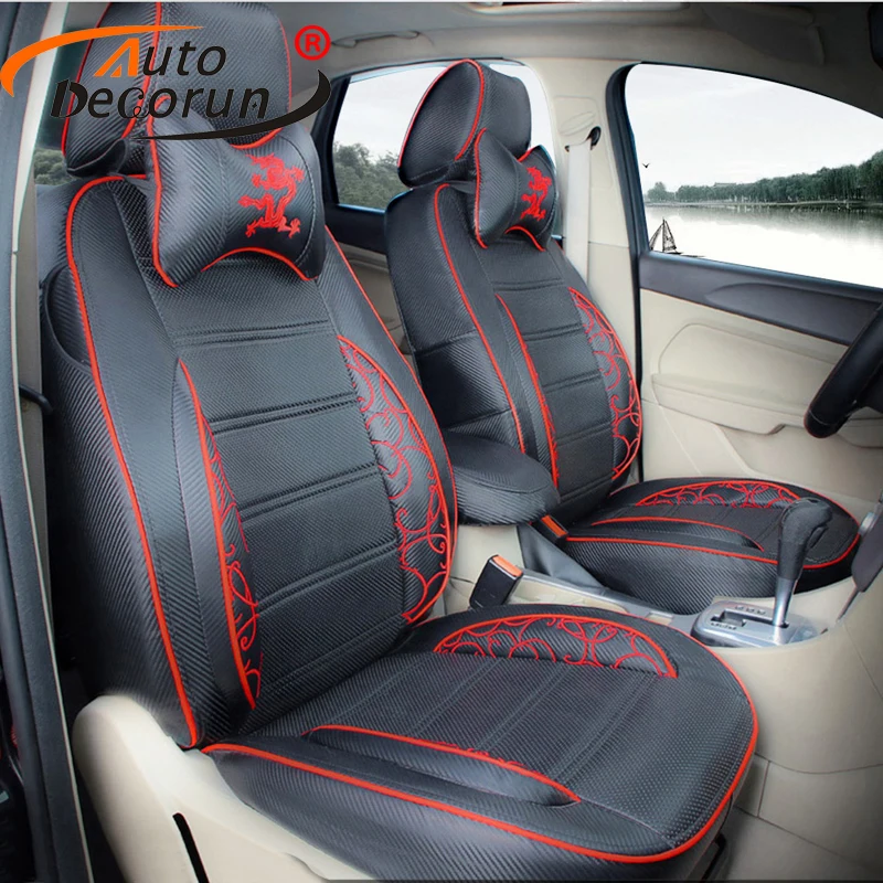 AutoDecorun чехол из искусственной кожи для infiniti Q50 Q50L аксессуары сиденья подушка