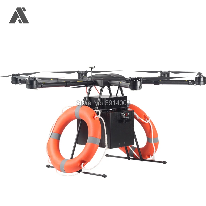 6-осевой беспилотный летательный аппарат R60 с колесной базой толщиной 1600 мм