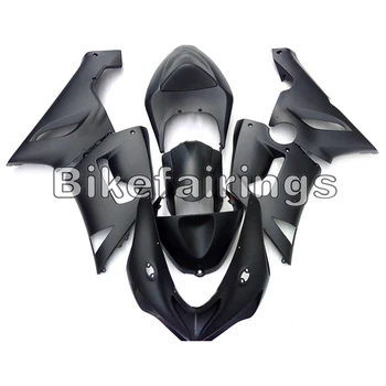 

Full Fairing Kit For Kawasaki ZX6R 636 Ninja 2005 2006 ZX-6R 05 06 ABS Plastic Injection Motorcycle Bodywork Matte Pure Black