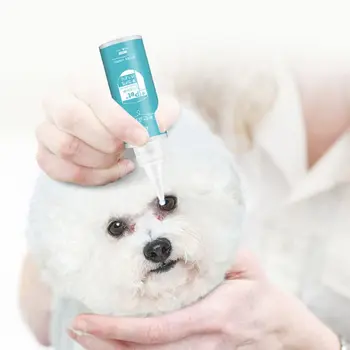 

1Bottle 60ML Pet Eye Drops Dogs Cats Eyes Tear Stain Remover Dirt Eliminate Anti-inflammatory Bactericidal Eye Care Cleaner