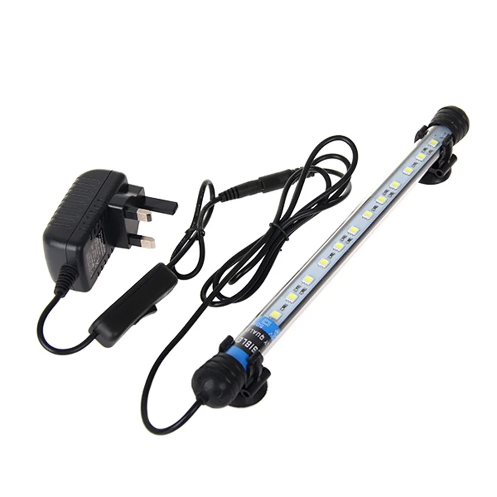 

ICOCO 28CM/37CM/48CM/57CM LED Aquarium Fish Tank Waterproof SMD Light Bar Submersible Underwater Tank Decorative Lamp