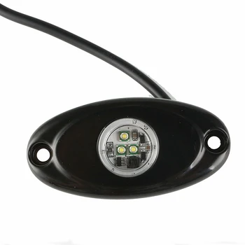 

12pcs 9W White LED Rock Light Compatible for JEEP SUV Offroad Truck Boat Underbody Lamp JA55
