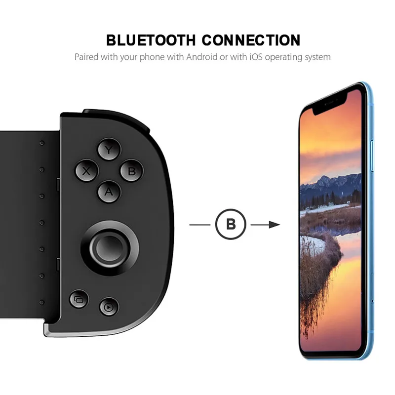 PXN P30 геймпад беспроводной игровой контроллер Bluetooth Джойстик выдвижной для Android IOS