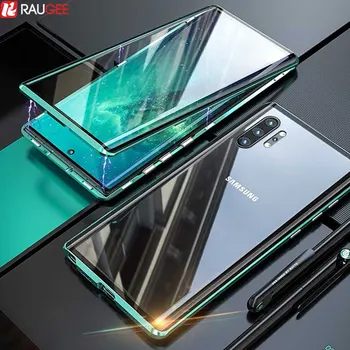 

Double Sided Glass Case For Huawei P30 Lite Case Metal Magnetic Bumper Full Protect Hard Back Cover For huawei P 30 P30 Pro Case