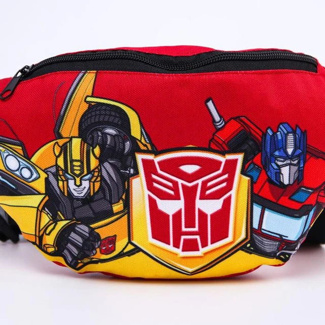 Belt bag Transformers 25 6 13 zipped without lining red