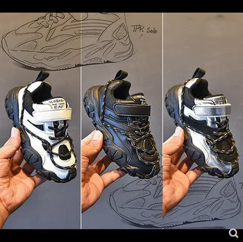 

MexeminaHigh Fashion Kids Sports Trainers Shoes Autumn Winter Boys Cool Sneakers Girls Warm Shoes
