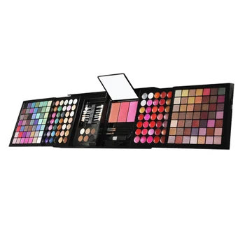 

177 Colors Shimmer Makeup Eyeshadow Lipstick Palette Blush Kit With Mirror&Brush