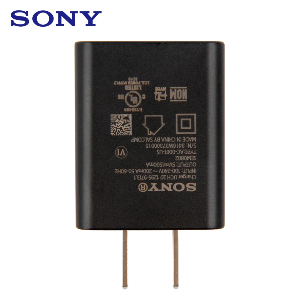 Фото Оригинальное настенное зарядное устройство UCH20 для Sony Xperia Z3 Compact XL39h Z Ultra C6802 Z1 Z2 Z4 Оригинальное настенное зарядное устройство UCH20 для Sony Xperia Z3 Compact XL39h Z Ultra C6802 Z1 Z2 Z4