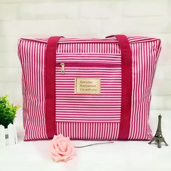 

Oxford Cloth Waterproof Folding Travel Storage Bag Shoulder Bag Large Capacity Convenient Multifunctional Finishing Storage Bag
