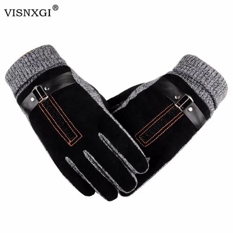 Мужские зимние перчатки VISNXGI|thick gloves|mens winter gloveswarm gloves |
