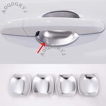 

Car Styling for Jaguar E-PACE 2018-2020 ABS Chrome Car Door Handle Bowl Molding Trim Cover 4pcs