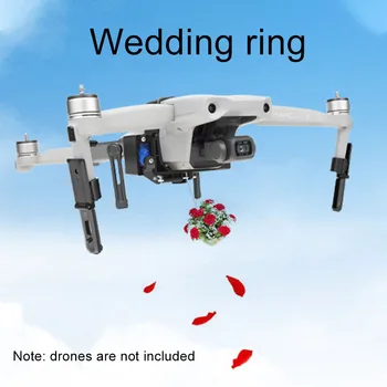 

Dispenser USB Rechargeable Airdrop System Quick Release RC Drone Transport Gift Delivery Device Search Throw For DJI Mavic Air 2