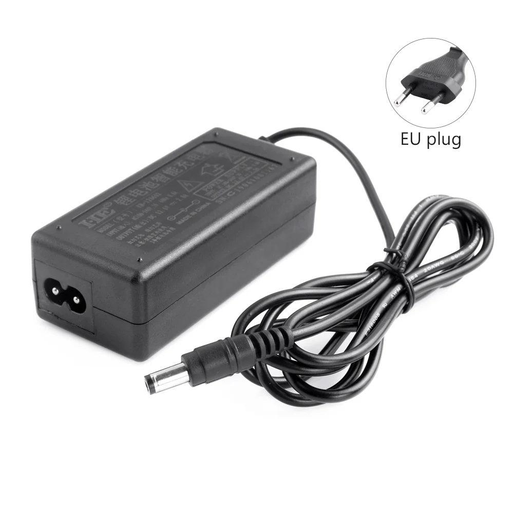 AC 100-240V к DC 12V 2A литий-ионный аккумулятор зарядное устройство адаптер питания США/ЕС/Великобритания вилка для скутера RC автомобиля головная лампа
