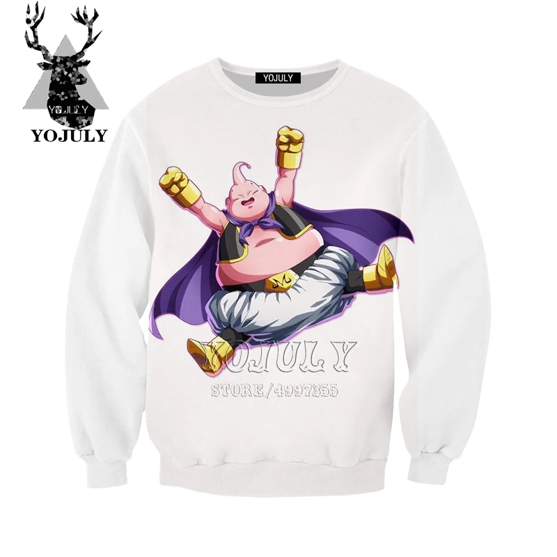 YOJULY Dragon Ball magicer/Детская толстовка в европейском стиле с 3D рисунком из аниме детская одежда для мальчиков и девочек-подростков Топы с длинными рукавами, SW102