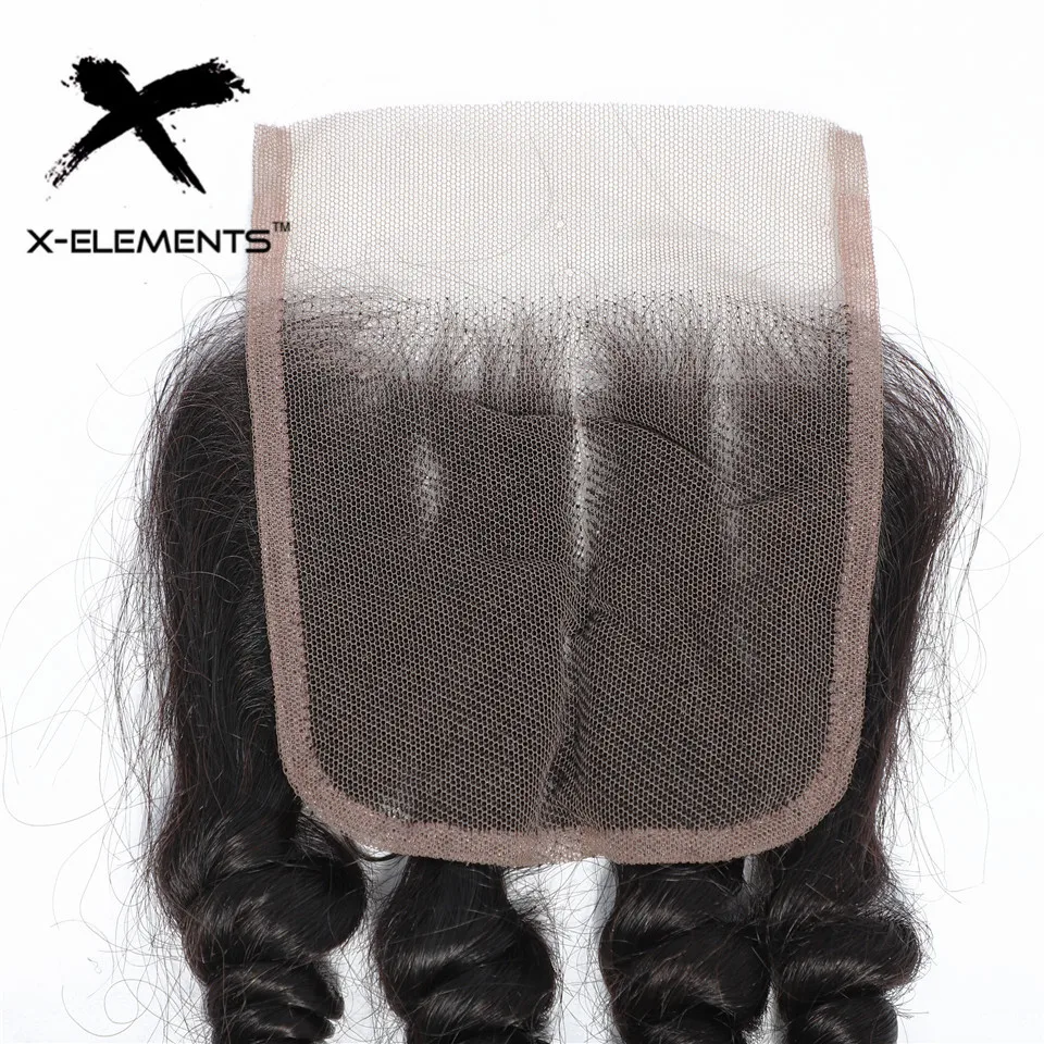 Funmi волосы Надувные вьющиеся перуанские человеческие волосы пучки с закрытием для женщин remy волосы для наращивания Высокая амплитуда x-элементы волосы
