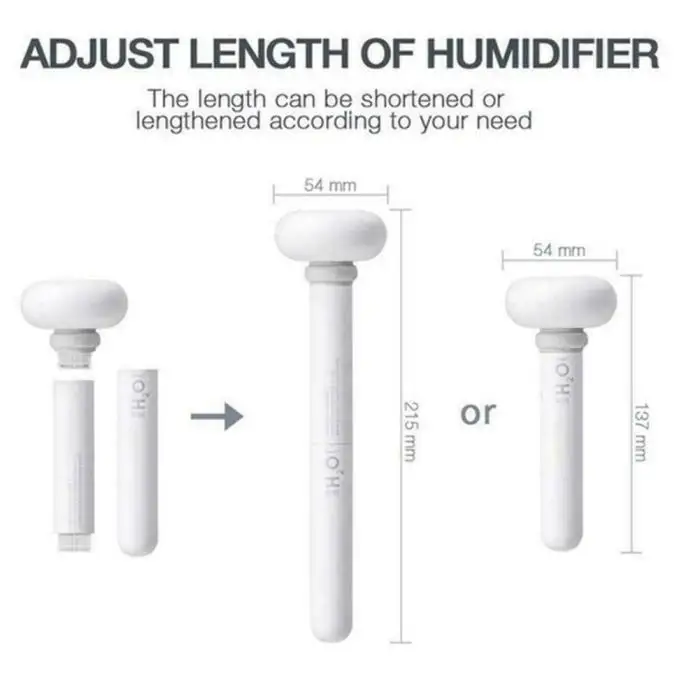 New Portable Smart Donut Humidifier Spray USB Charging for Travel Office Home NE