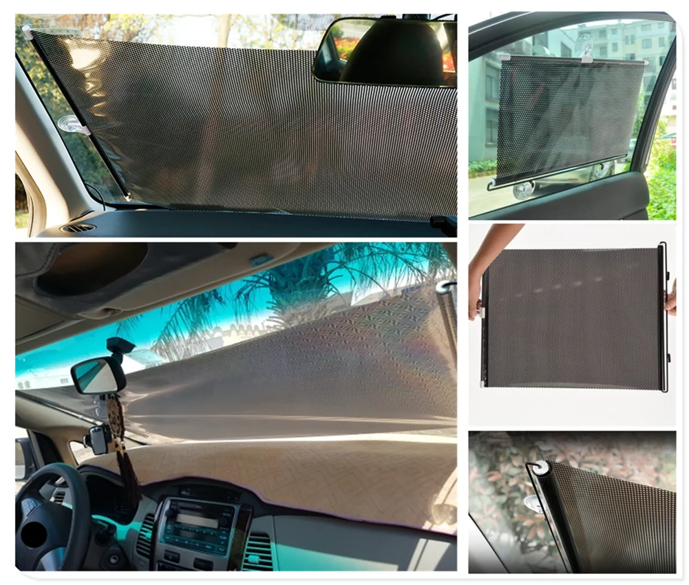 Car accessories sunshade insulation curtain suction cup universal for Kia cee-d Rondo Kue Kee KV7 POP VG Soulster