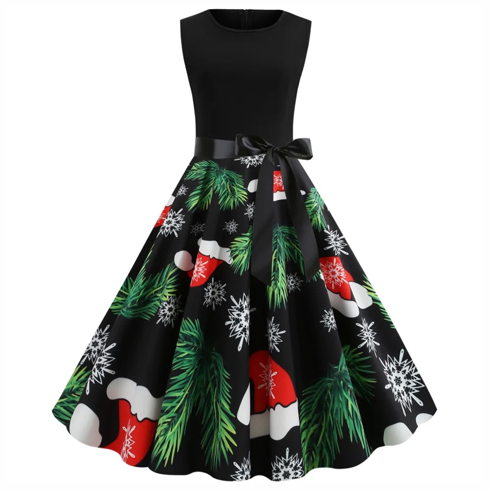 retro christmas dress