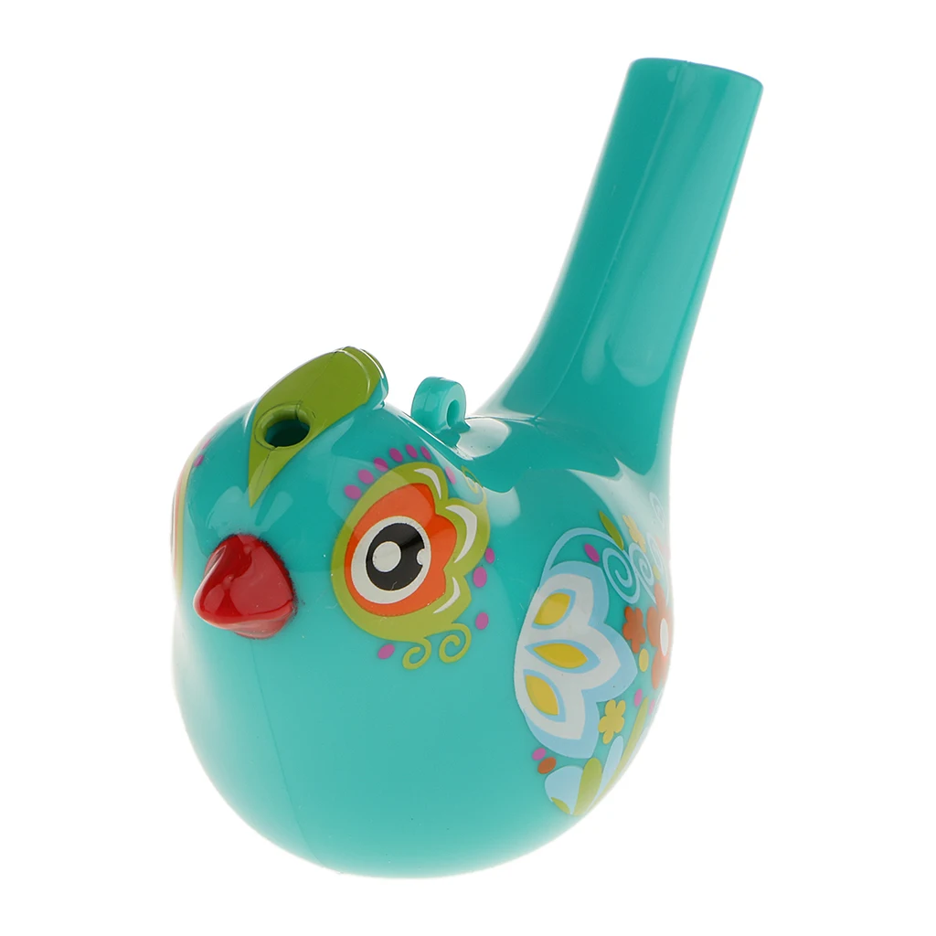 Coloured Drawing Water Bird Whistle Bathtime Musical Toy for Kid