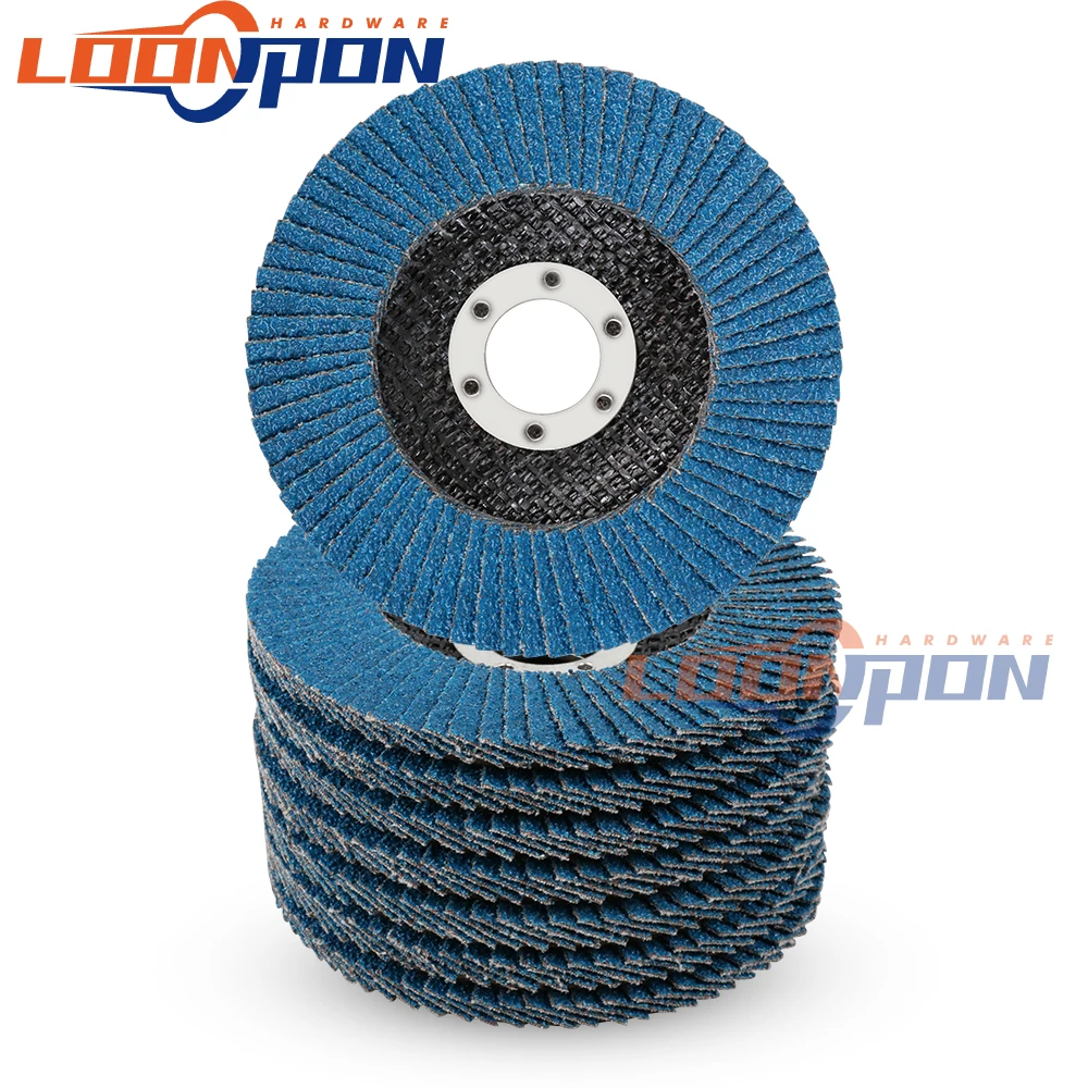 115mm-45inch-professional-flap-discs-sanding-discs-grinding-wheels-blades-for-angle-grinder-40-60-80-120grit-20pcs