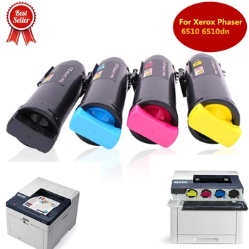 

US EU Full Japanese imported colored powder, color toner compatible For Xerox Phaser 6510 6510dn WorkCentre 6515n color toner
