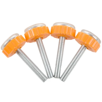 

4pcs Pressure Baby Gate Screw Threaded Spindle Rods Walk Thru Gates Accessory - M10 x 10MM