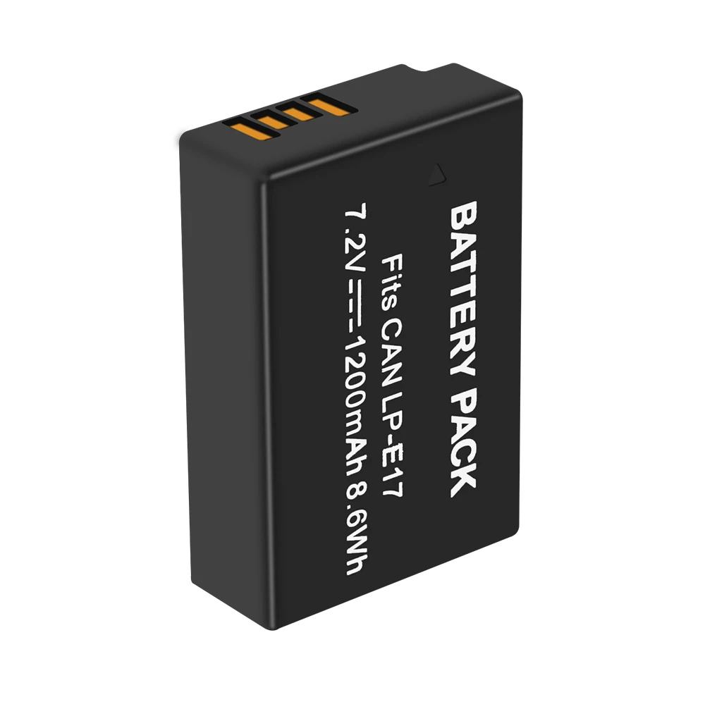1200 мА/ч, LP-E17 LP E17 LPE17 RechargeableLithium цифровой Камера Батарея для цифровой однообъективной зеркальной камеры Canon EOS M5 M6 200D T6I T6S 750D 760D 77D X8I