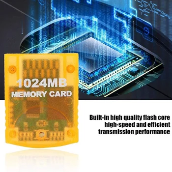 

1024MB Memory Card Game For WII Game Square Game Console,High-Speed and Efficient Transmission Performance
