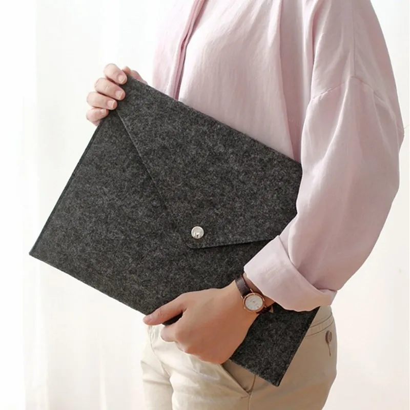 

Felt Hand Folder File Holder Hand File Holder Felt Handbag A4 File Package