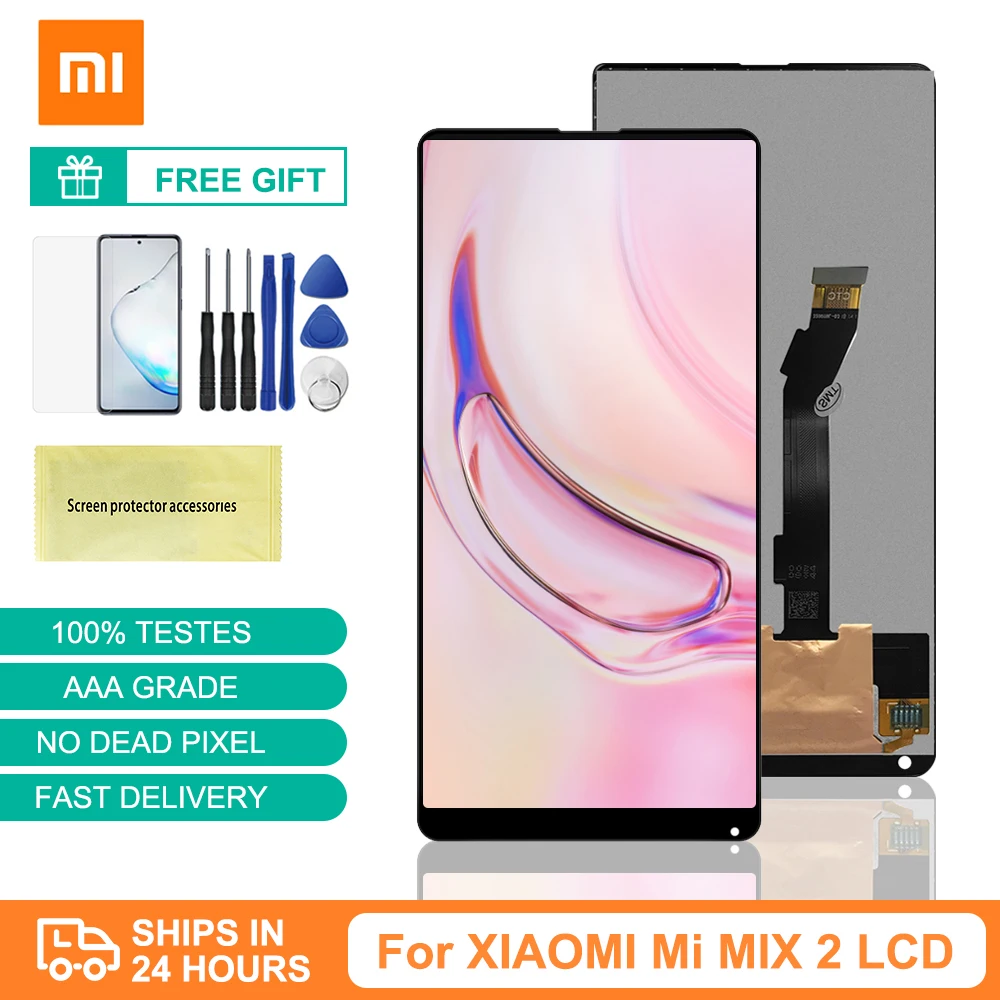 5 99 дюймов IPS дисплей для XIAOMI Mix 2 ЖК сенсорный экран дигитайзер Замена MI MIX LCD MIX2