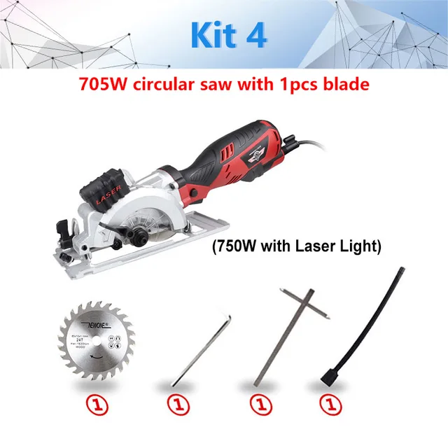 Power Tool Electric Mini Circular Saw 