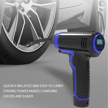 

Portable Wireless Cable Charging Vehicle Inflatable Pump Portable Multifunctional Vehicle Inflator Pump Air Pump Repair Tools