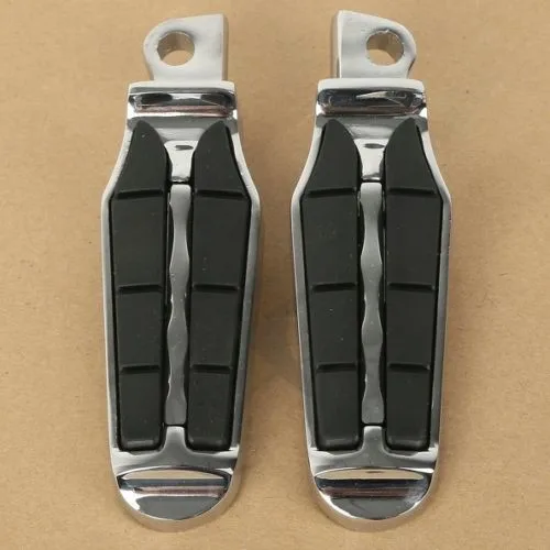 Хромированные мотоциклетные подножки для ног для Harley Davidson мужской стиль подножки