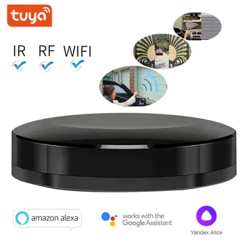 

TUYA Smart Home IR+RF+4G Tv Light air fan DVD Switch Remote Control Controller Intelligent for Alexa Google home Yandex Alice