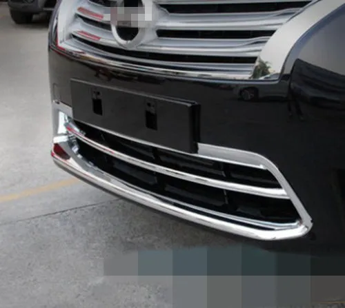 

FIT FOR 13- NISSAN ALTIMA TEANA CHROME FRONT MESH GRILLE LOWER BUMPER COVER TRIMtool