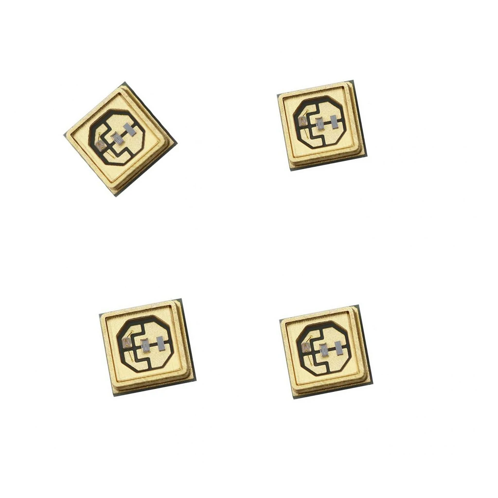4pcs Deep LED Diode UVC+UVA SMD 3535 270nm 280nm Chip Ultraviolet Light Beads
