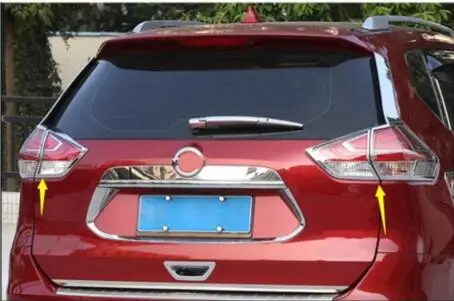 Посвящено- для nissan X-Trail задний фонарь тени после модификации фары декоративные яркие аксессуары