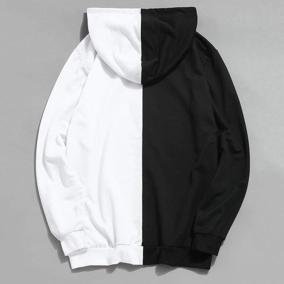double color hoodie