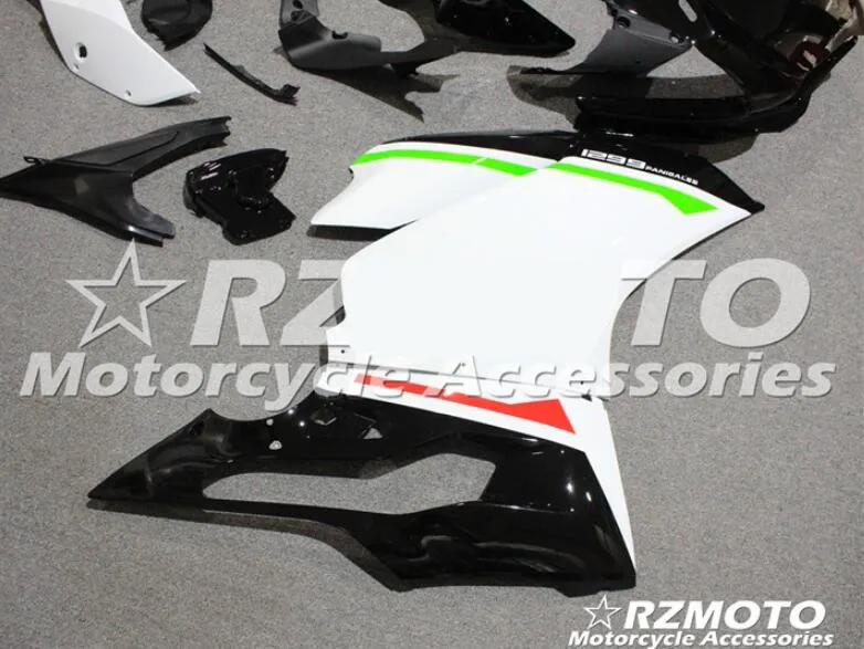 Литье под давлением ABS Обтекатели подходит для DUCATI 959 1299 Panigale 15 16 17 18 на заказ красный зеленый