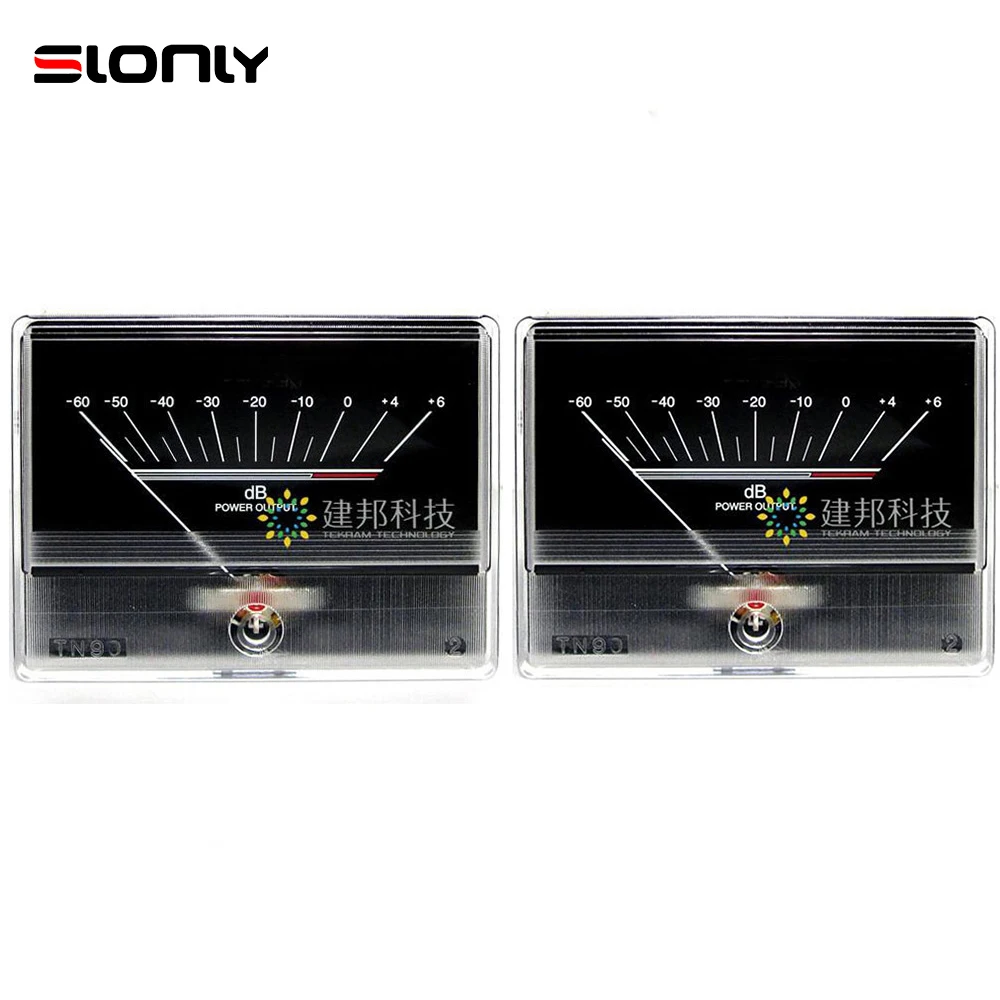 2 Pz Denon Tn-90 Amplificatore Livello Vu Meter Head Tube Audio Db Meter Bridge Potenza Misuratore Di Pressione Sonora Con Retroilluminazione Del Tela