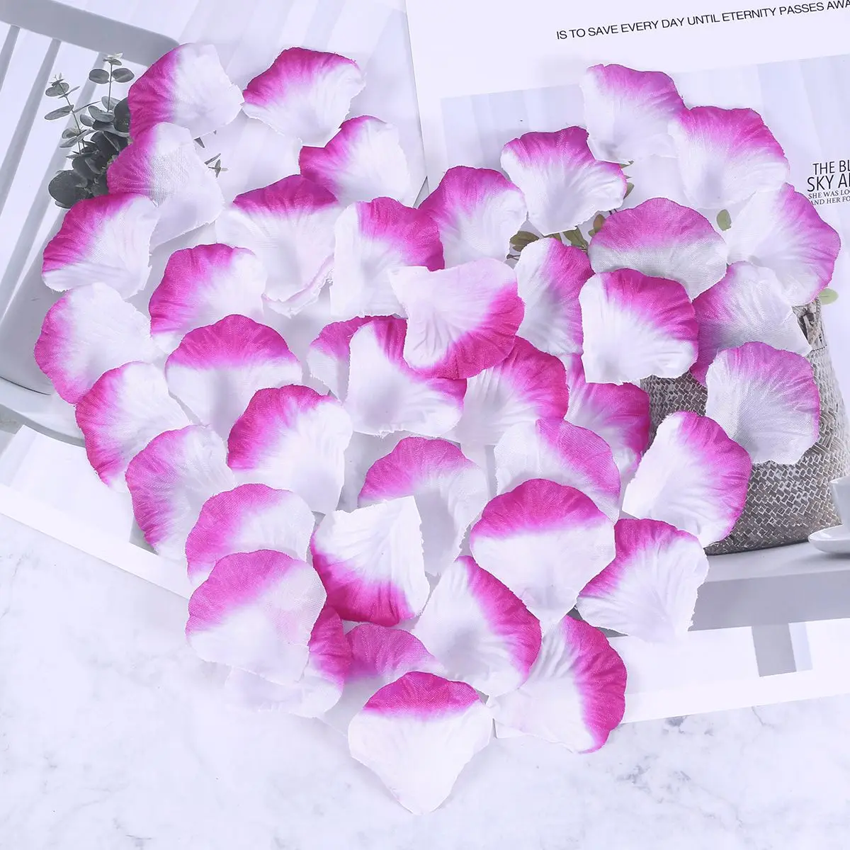 2000pcs Silk Rose Petals Wedding Scatter Flowers Flower Children Throwing Flowers Wedding Room Ceremony Layout Simulation Petals 2000pcs Silk Rose Petals Wedding Scatter Flowers Flower Children Throwing Flowers Wedding Room Ceremony Layout Simulation Petals